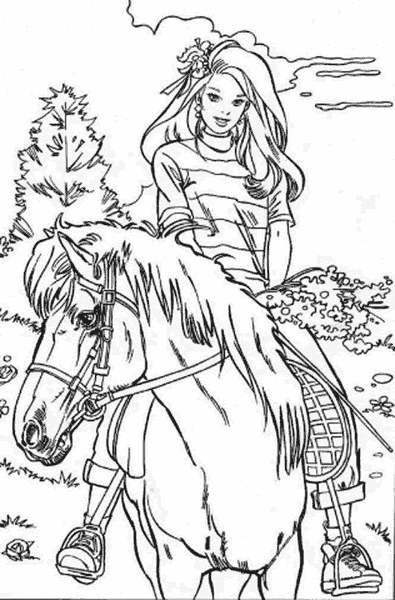 hair salon coloring pages for kids - photo #29