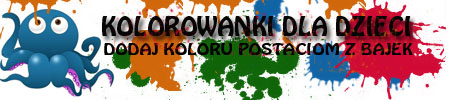 logo naszej strony z kolorowankami